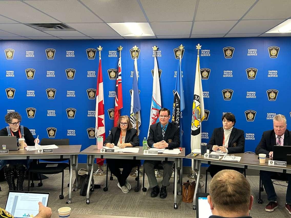 Police Board Meeting on February 22, 2024 (Blackburn Media/ Lindsay Newman)