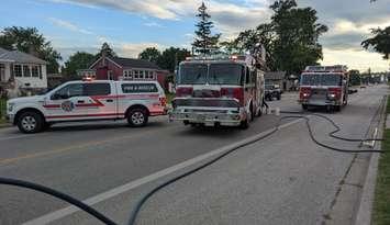 Photo courtesy of Point Edward Fire and Rescue via Facebook. 