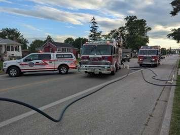 Photo courtesy of Point Edward Fire and Rescue via Facebook. 
