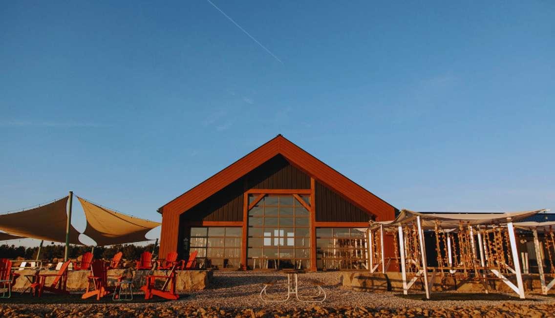 The back of Shale Ridge Estate Winery & Cidery in Thedford. (submitted photo) 
