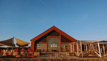 The back of Shale Ridge Estate Winery & Cidery in Thedford. (submitted photo) 