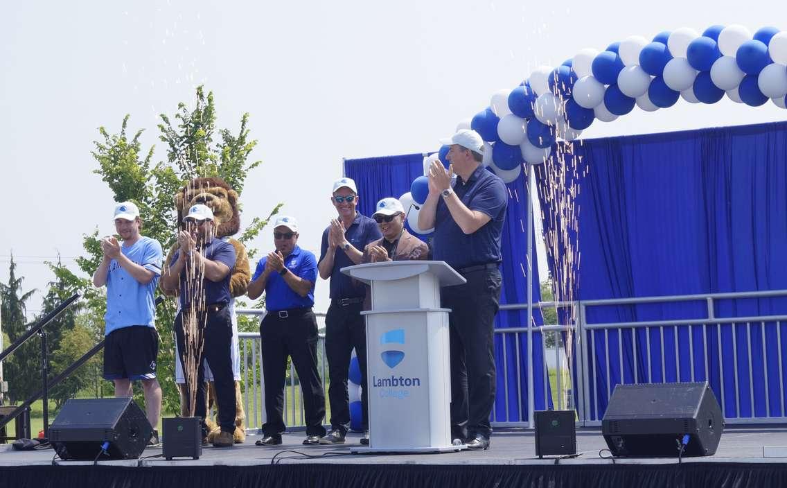 Funding Futures campaign launch at Lambton College. June 20, 2023. (Photo by Natalia Vega) 