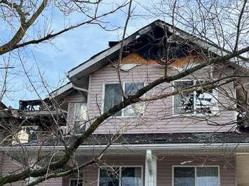 Damage at Fairwinds Lodge. January 16, 2023. (Photo courtesy of Greg Grimes)