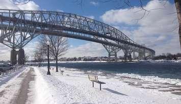 Blue Water Bridge BlackburnNews.com (Photo by Melanie Irwin)