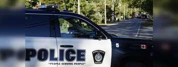 A Sarnia Police SUV. October 16, 2018. (Photo by Colin Gowdy, BlackburnNews)
