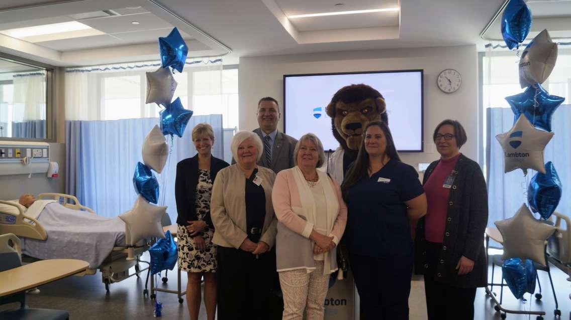 Lambton College launches new School of Nursing. May 9, 2023. (Photo by Natalia Vega.)