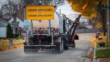 City of Sarnia brine truck - Nov. 29/24 (Photo courtesy of City of Sarnia)