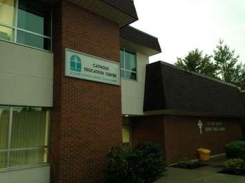 Board offices of the St. Clair Catholic District School Board. (Photo by Aaron Hall) 
