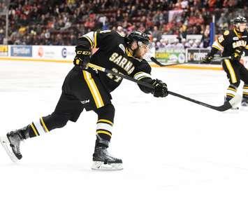 Kevin Spinozzi of the Sarnia Sting