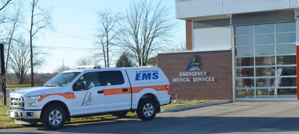 Lambton EMS Forest station. (Photo by Lambton EMS)