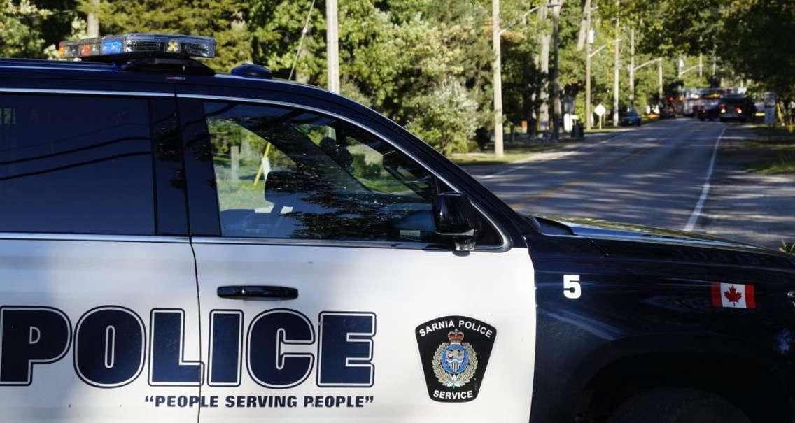 A Sarnia Police SUV. October 16, 2018. (Photo by Colin Gowdy, BlackburnNews)