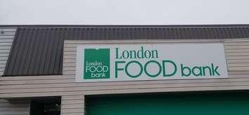 The London Food Bank located at 926 Leathorne Street. (File photo by Ruby Sweeney/Blackburn Media.)