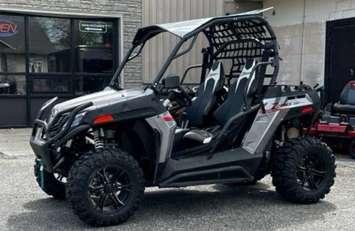 OPP search for stolen side-by-side. July 19, 2024. (Photo courtesy of Lambton OPP)
