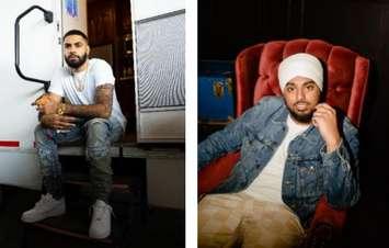 Canadian artists AR Paisley and Ikky. Photo provided by the Western Fair.