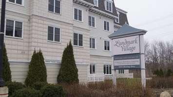 Landmark Village retirement home in Sarnia. 31 March 2020. (BlackburnNews.com photo by Colin Gowdy)