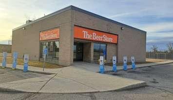 The Beer Store in Corunna. March 12, 2025. (Photo by Natalia Vega)