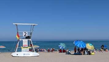 Grand Bend Beach. August 2022. (Photo by Natalia Vega)