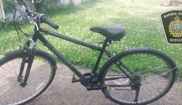 The bike allegedly stolen on July 24, 2025 in Sarnia (Photo by: Sarnia police)