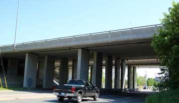 402 Front St. Overpass (Blackburn Media file photo)