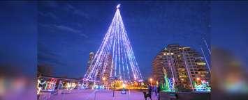 Celebration of Lights' display in Sarnia. 2018. (Photo from the Celebration of Lights' website)