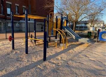 New Playground Equipment at McGibbon Park. May 18, 2023.  (Photo courtesy of the City of Sania)