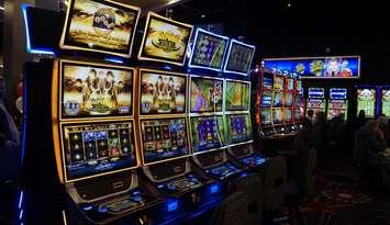 Slot machines at Point Edward's Starlight Casino. November 28, 2018. (Photo by Colin Gowdy, BlackburnNews)