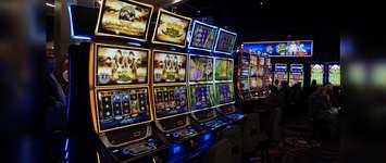 Slot machines at Point Edward's Starlight Casino. November 28, 2018. (Photo by Colin Gowdy, BlackburnNews)