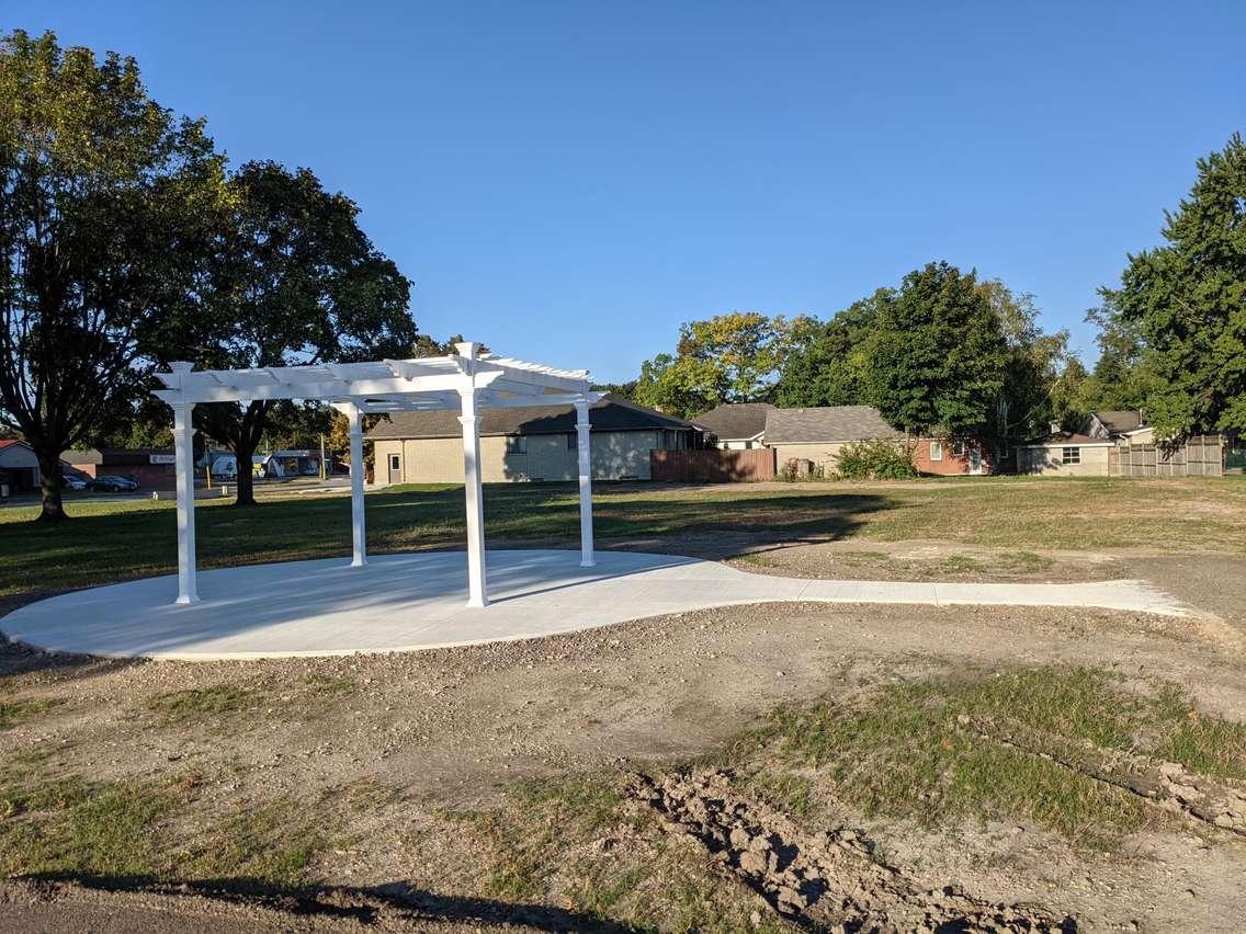 Baxter Park Pergola. (Photo by Natalia Vega)