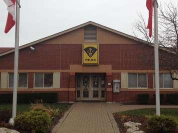 Lambton OPP Headquarters Petrolia (BlackburnNews.com file photo)