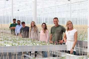 (From left to right) Ryan Jasevicius, Jigar Joshi, Edward Thoren, Jessica Eckel, Adele Aarts, Adrian Roelands and Jodi Roelands. (Submitted photo)