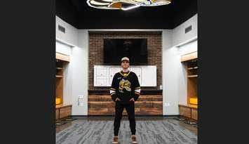 Brenner Lammens (Photo courtesy of Sarnia Sting)