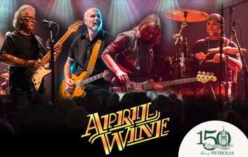 April Wine. (Photo Courtesy of the Town of Petrolia)