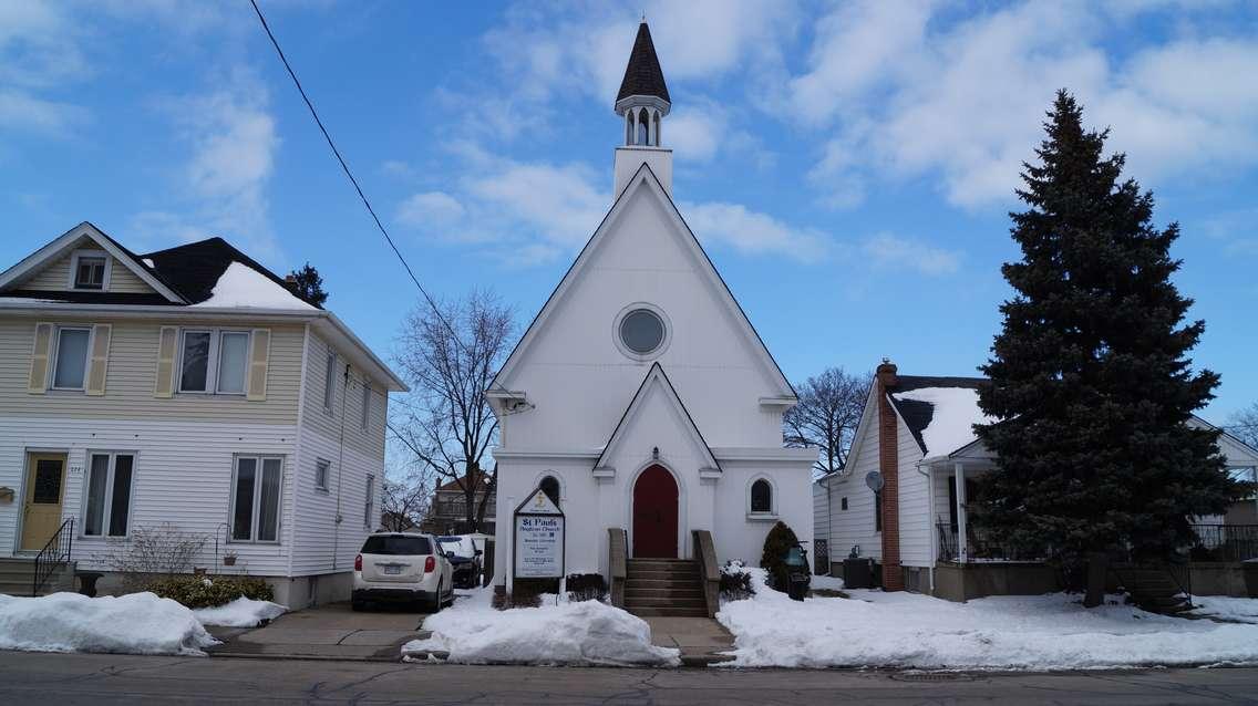 St. Paul's Anglican Church on Michigan Ave. in Point Edward. (Blackburn Media file photo by Briana Carnegie)