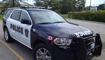 Sarnia police Dodge SUV (BlackburnNews.com file photo)