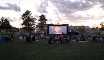 Lambton Public Health hosts a smoke and vape-free movie night in  Warwick. Image courtesy of Lambton Public Health.