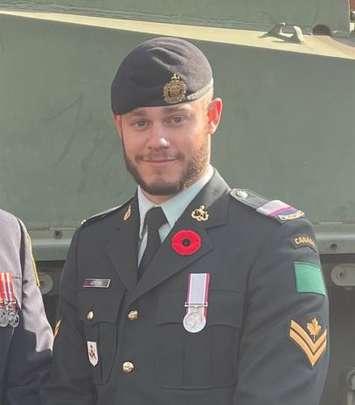 Master Corporal Keegan Lester (Submitted Photo)