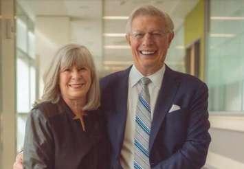 William and Lynne Gray. July 26, 2024. (Photo courtesy of the Strathroy Middlesex General Hospital Foundation)