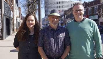 Organizers of ARTPATH at an announcement (Photo by: Lindsay Newman/ Blackburn Media)