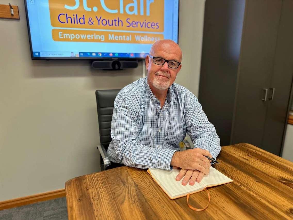 Interim Executive Director Craig McKenzie, photo courtesy of St. Clair Child and Youth Services. 