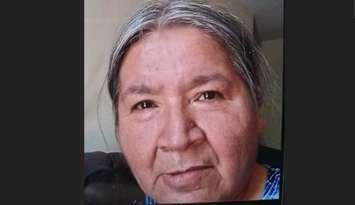 Missing Sarnia woman Nadine Kiyoshk (Photo courtesy of Sarnia Police Service via X)