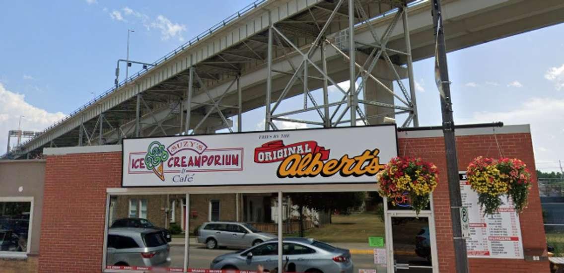 Original Albert's Michigan Ave. Point Edward (photo via Google Maps)