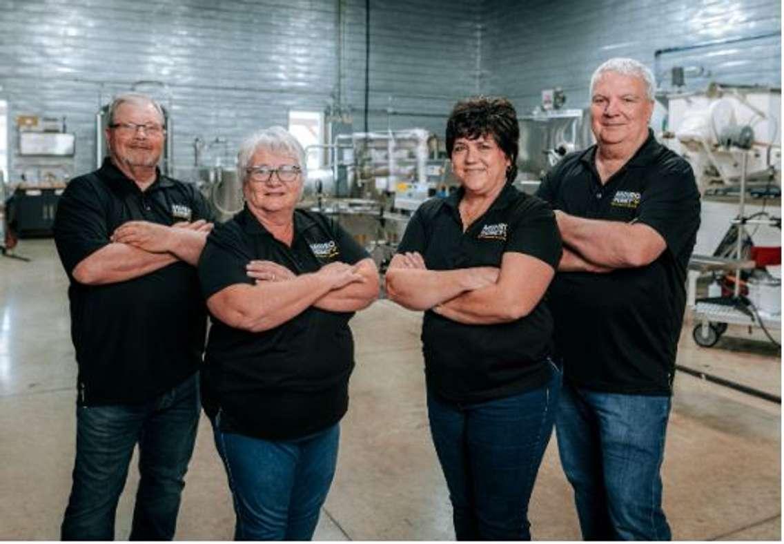 One of the 2024 Lambton Agriculture Hall of Fame inductees, the Bryans Family (Photo by: Irene Jardine)