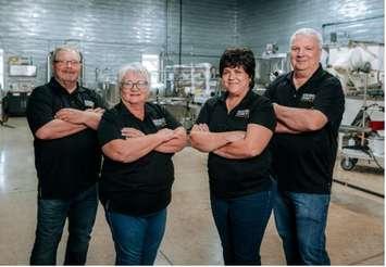 One of the 2024 Lambton Agriculture Hall of Fame inductees, the Bryans Family (Photo by: Irene Jardine)