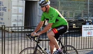 Barry Travnicek riding at the MS Bike (Photo by: Barry Travnicek)