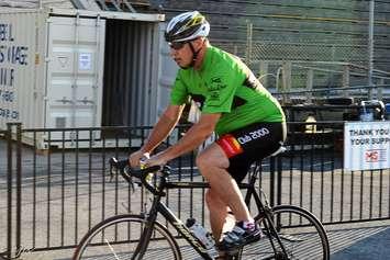 Barry Travnicek riding at the MS Bike (Photo by: Barry Travnicek)