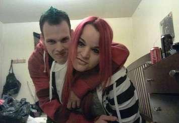 Photo of Scott Bakker and Amanda Dumont from Facebook. 