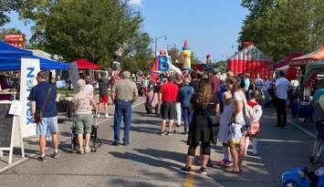 Corunna 200 Street Festival. September 2023. (Photo courtesy of Corunna 200's Facebook page)