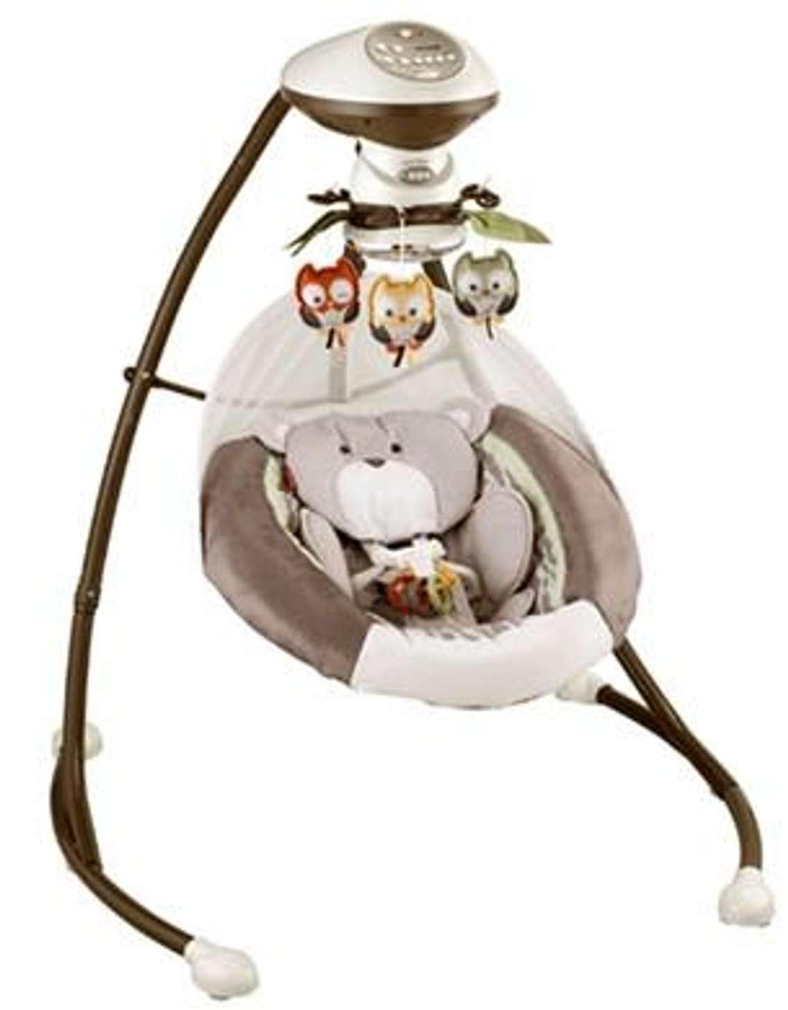 A Fisher-Price Snuga Swing. Picture courtesy of Health Canada.