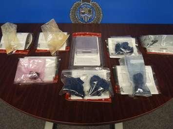 Fentanyl seizure. September 14, 2022. (Photo courtesy of Sarnia Police Service)