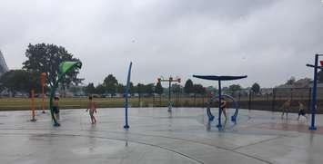 Point Edward Splash Pad photo courtesy of the Village of Point Edward via facebook.